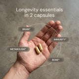Blueprint Bryan Johnson Essential Capsules with ingredients list