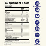 Blueshift Calm stick pack with ingredients list