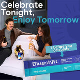 Blueshift Pre-Game hydration supplement ingredients list