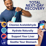 Blueshift Pre-Game packet mixed in a glass of water