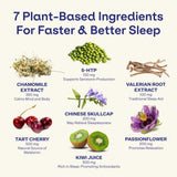 Blueshift Sleep Powder Lemon Lavender stick on a table