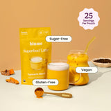 Blume Golden Milk Turmeric Latte Powder ingredients close-up