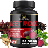 BMVINVOL Beetroot Complex Capsules front view with packaging