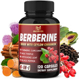 BMVINVOL Berberine Complex 120 Capsules front view