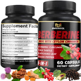 BMVINVOL Berberine Complex 60 capsules front view