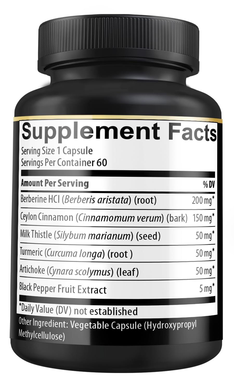 BMVINVOL Berberine Complex displayed with other herbal supplements