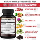 BMVINVOL Berberine Complex ingredients list