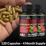 BMVINVOL Berberine Herbal Supplement ingredients list