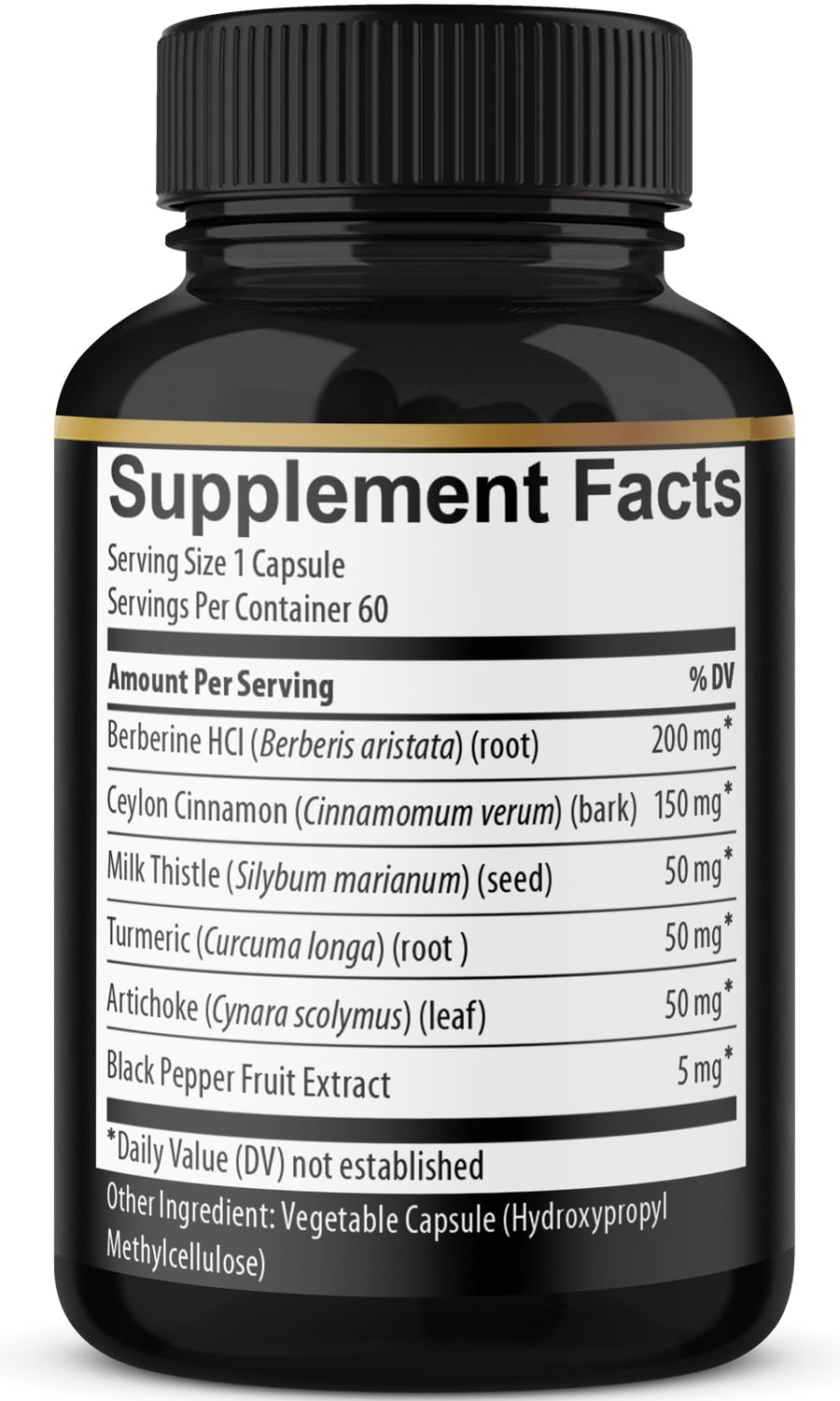 BMVINVOL Berberine Herbal Supplement with natural herbs