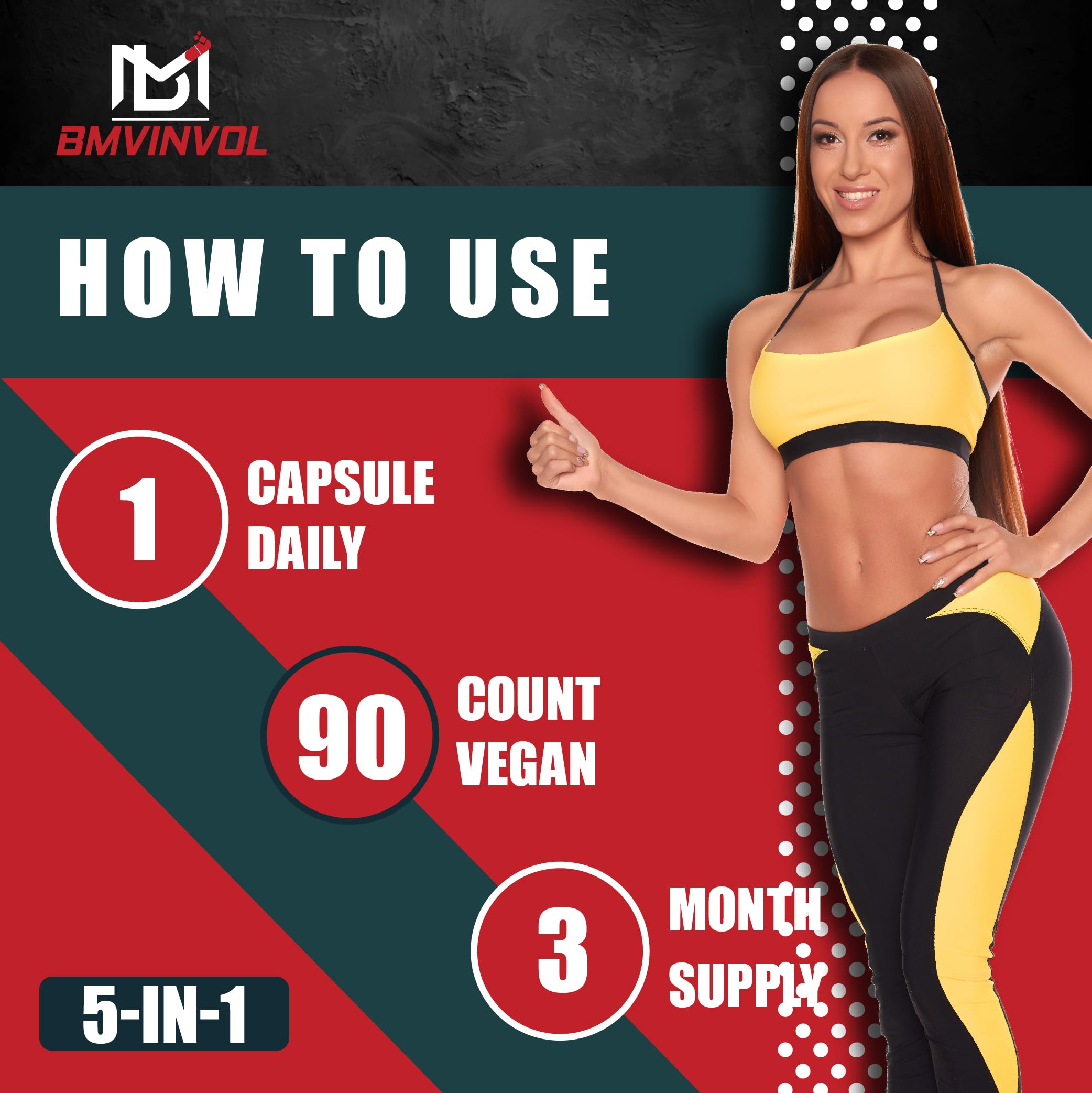 BMVINVOL Daily Berberine Capsules ingredients list