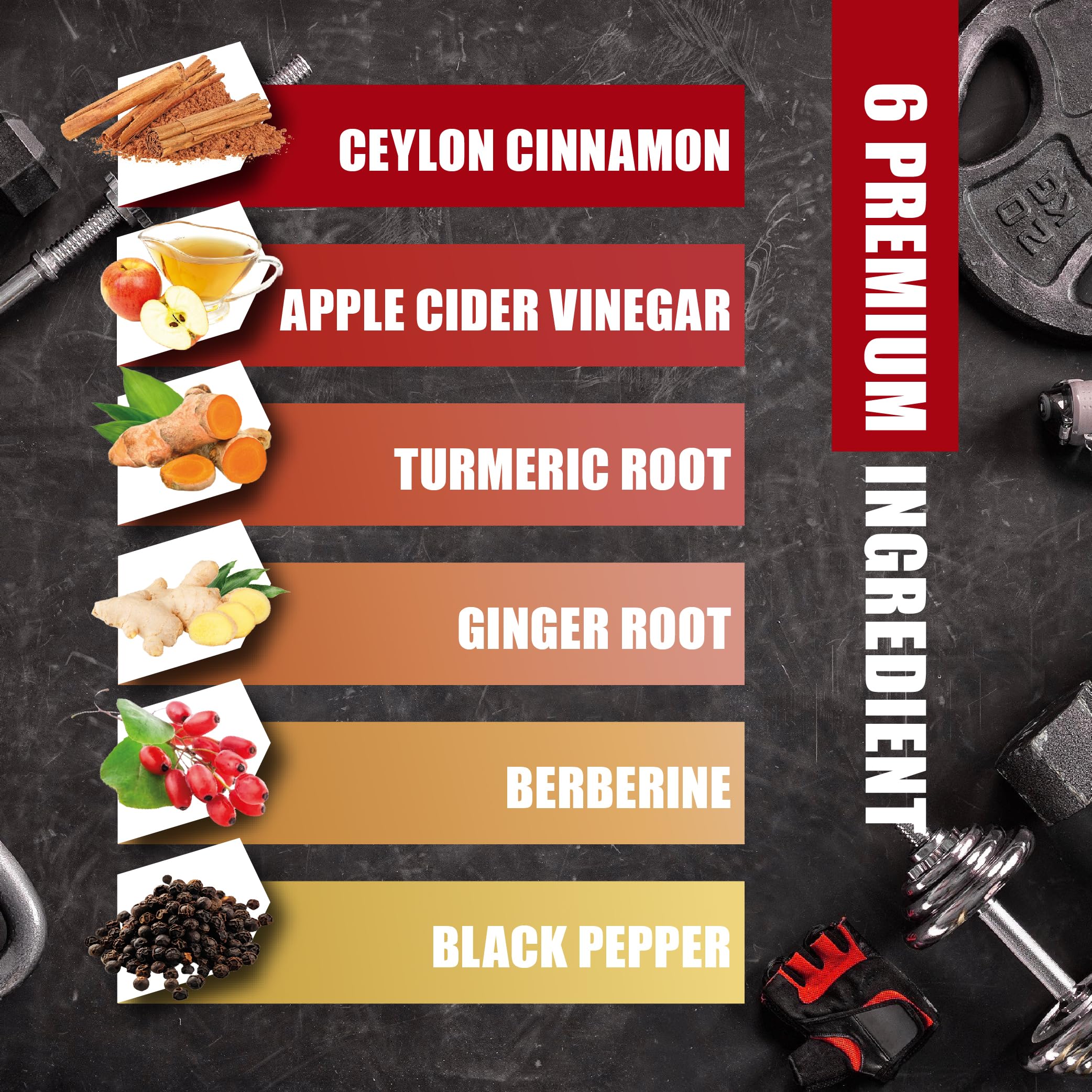 BMVINVOL Daily Ceylon Cinnamon Capsules ingredients list close-up