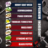 BMVINVOL Horny Goat Weed 90 Count ingredients list