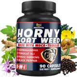 BMVINVOL Horny Goat Weed 90 Count supplement bottle front view
