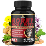 BMVINVOL Horny Goat Weed Capsules bottle front view
