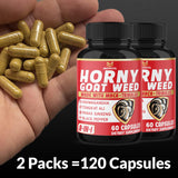 BMVINVOL Horny Goat Weed Capsules bottle with 120 capsules