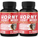 BMVINVOL Horny Goat Weed Capsules front view with label