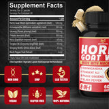 BMVINVOL Horny Goat Weed Capsules side view showing ingredients