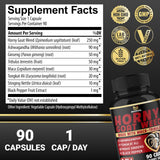 BMVINVOL Horny Goat Weed Capsules side view showing label