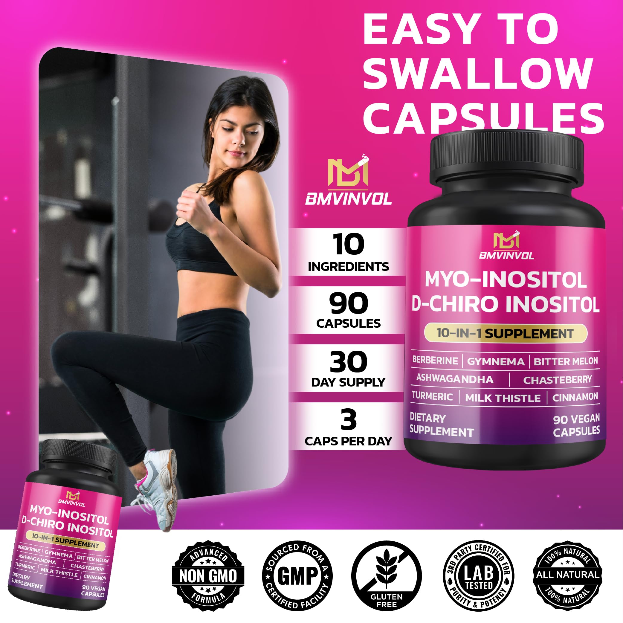 BMVINVOL Inositol Supplement lifestyle scene