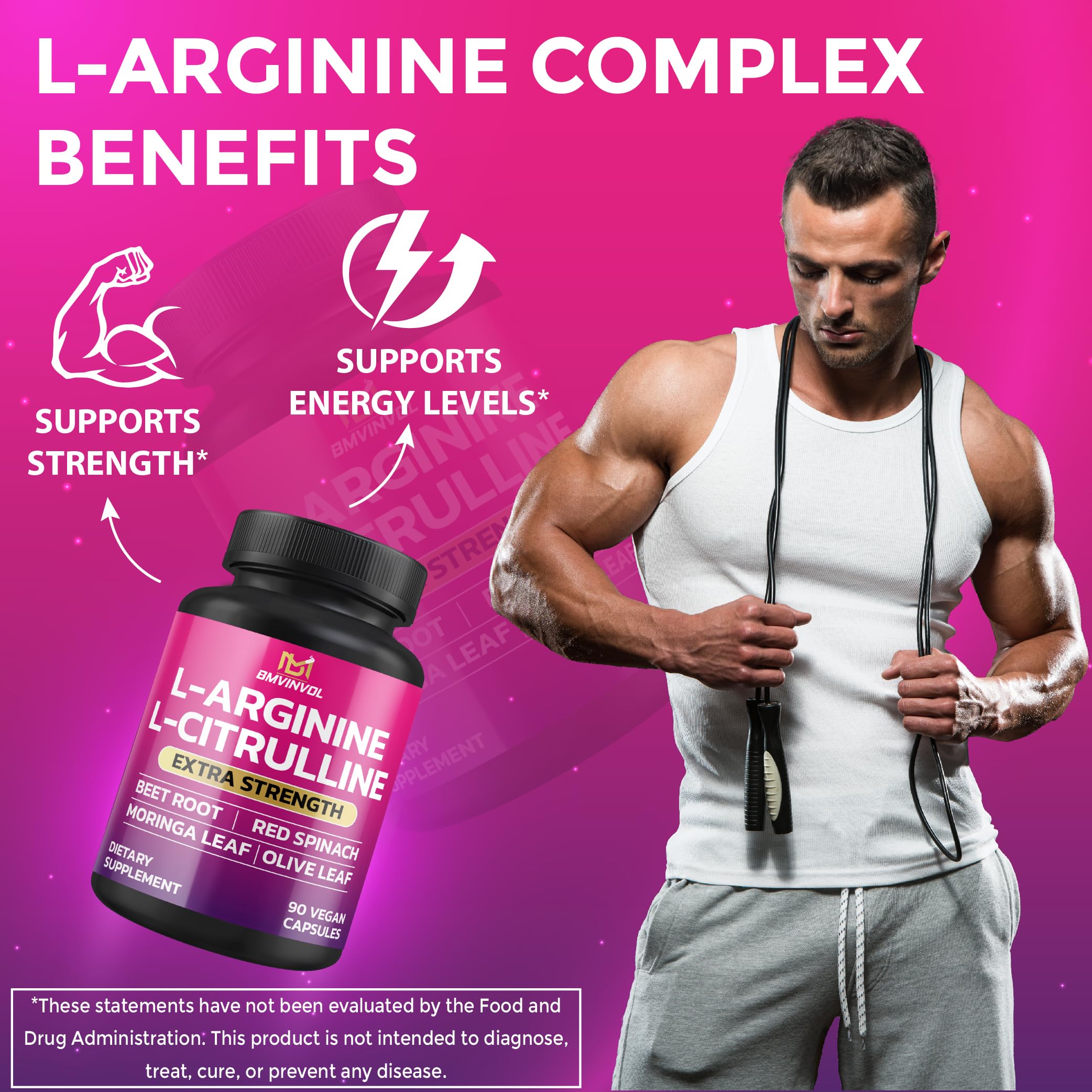 BMVINVOL L-Arginine Complex Capsules ingredients list