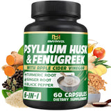 BMVINVOL Psyllium Husk Supplement bottle front view
