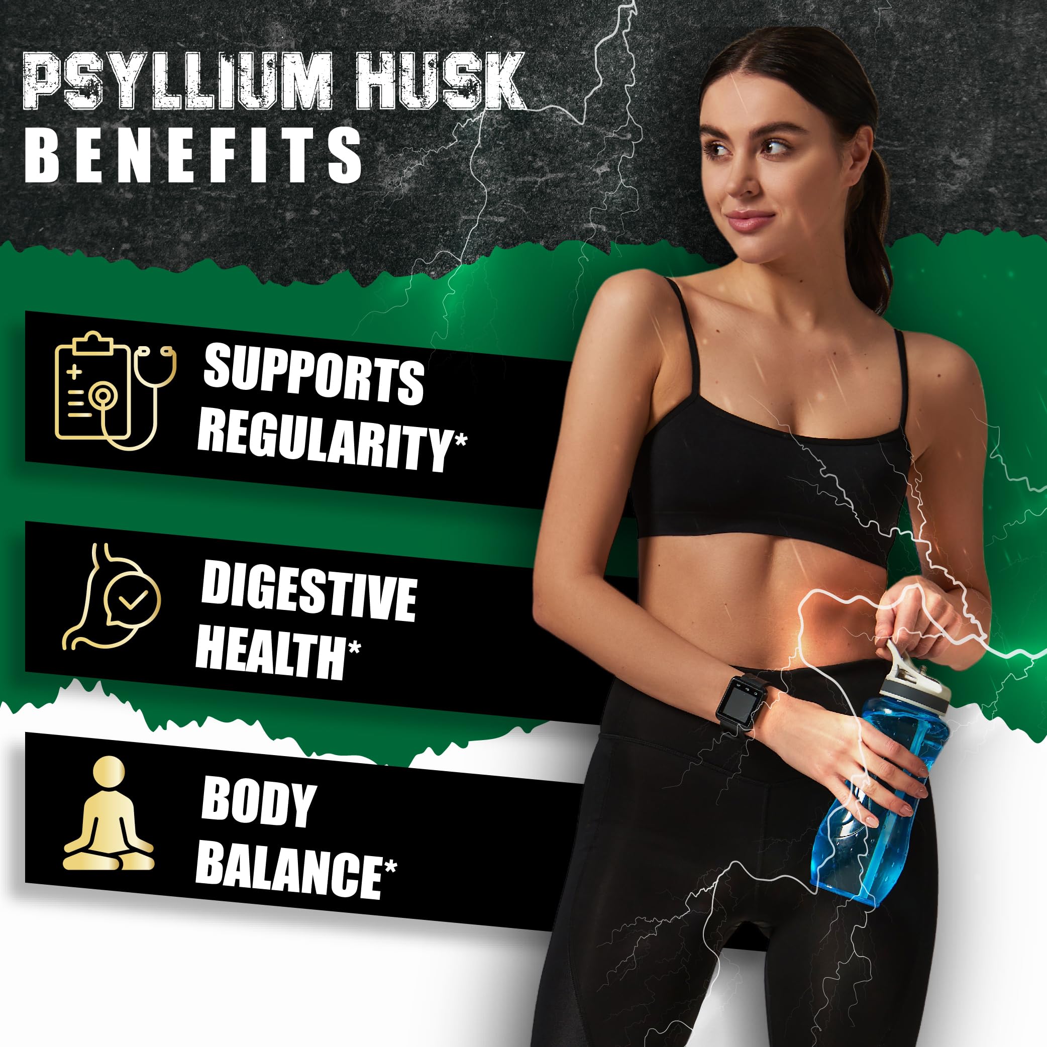 BMVINVOL Psyllium Husk Supplement ingredients list