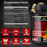 BMVINVOL Turmeric Supplement bottle with label