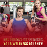 BMVINVOL Turmeric Supplement with natural ingredients background