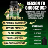 BMVINVOL Wild Yam Supplement lifestyle scene with herbal elements