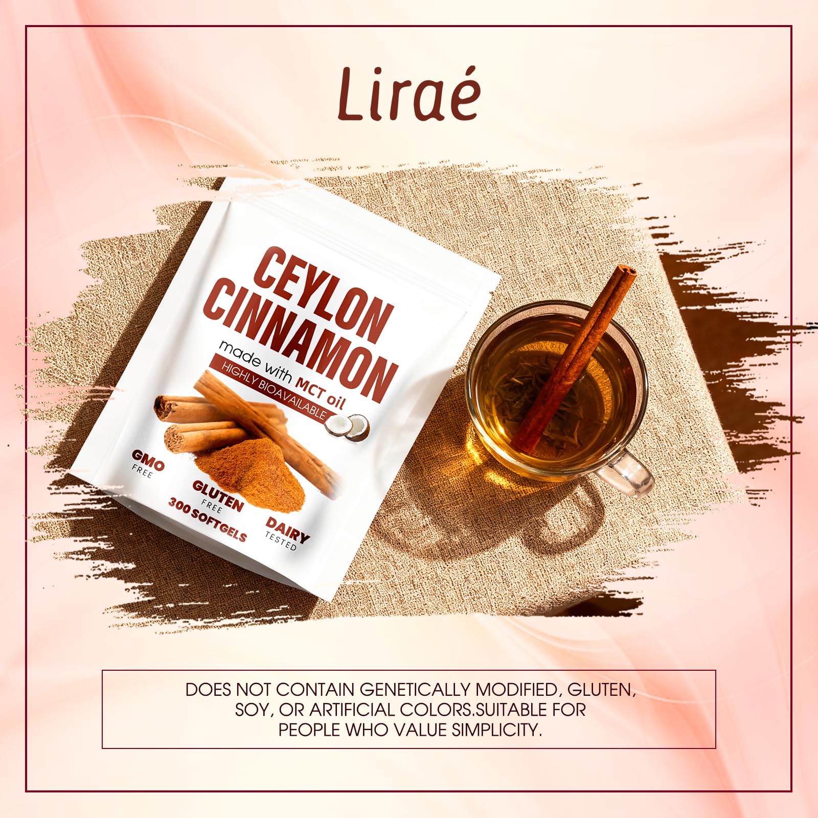 BnPnCn Ceylon Cinnamon Softgels packaging side view