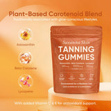 Boaccy Astaxanthin Gummies showing serving size and ingredients