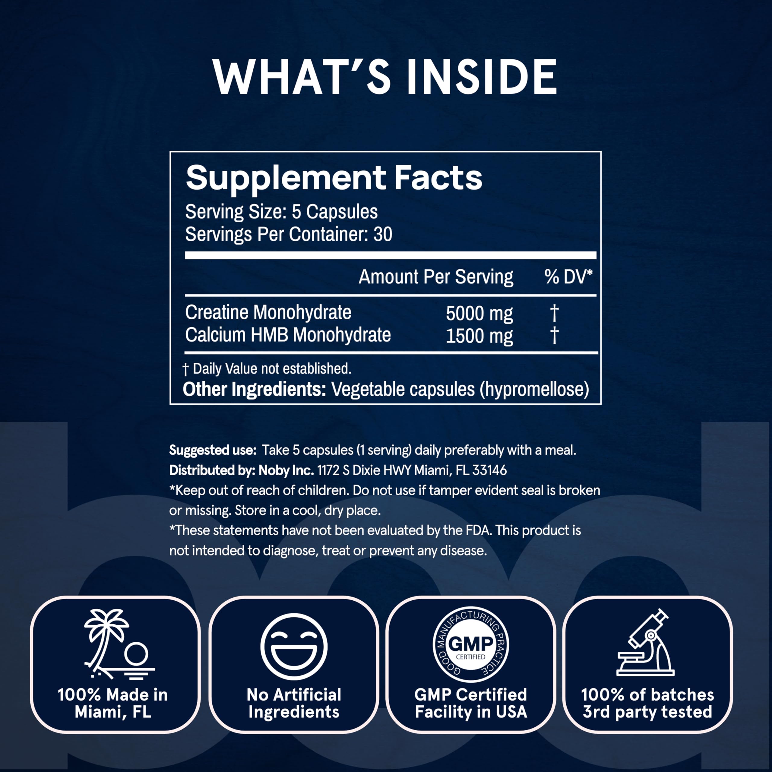 Bod Creatine HCL Capsules close-up of capsules