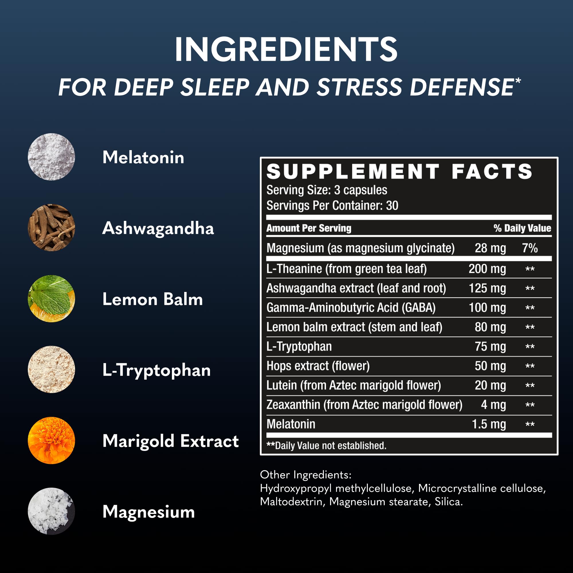 BODi Last Thing Sleep Supplement bottle with label
