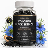 BODUNMSCA Black Seed Oil Softgels 1000 mg front view