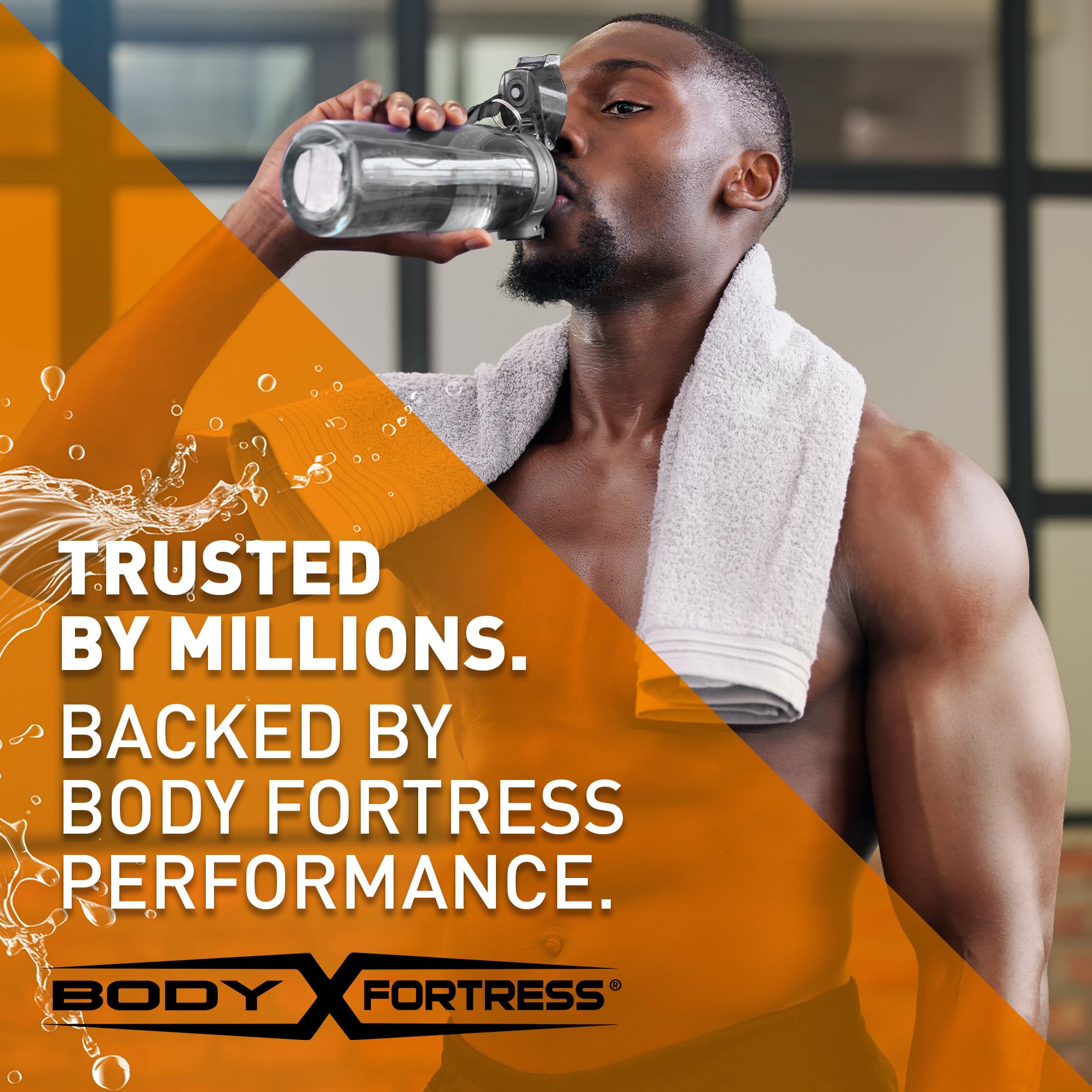 Body Fortress Electrolyte Powder packaging with nutritional information