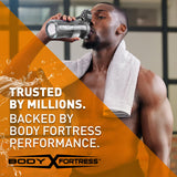 Body Fortress Electrolyte Powder packaging with nutritional information