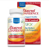 Body Gold Bladder Control Supplements front view with packaging