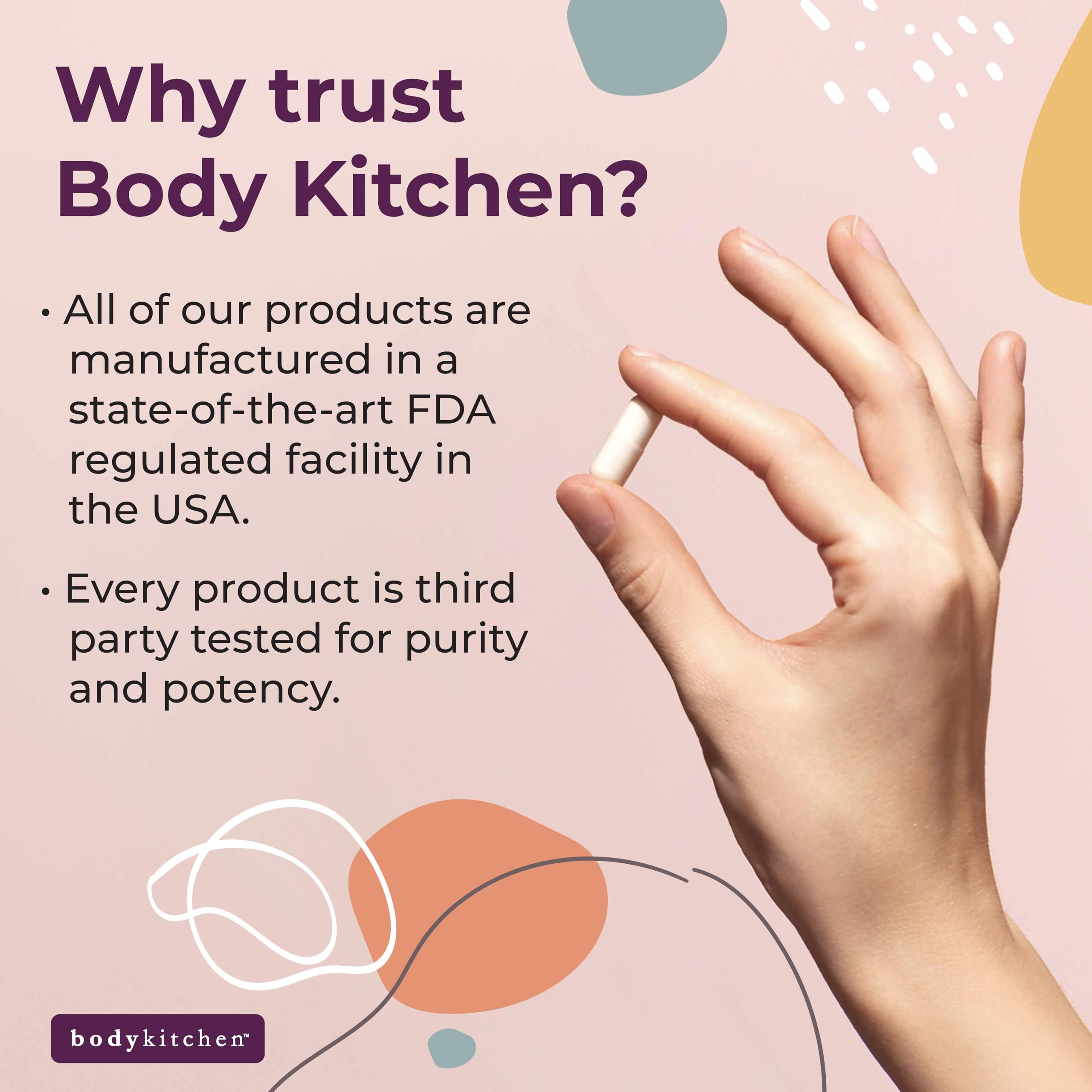 Body Kitchen Collagen Powder with Resveratrol in a glass of water