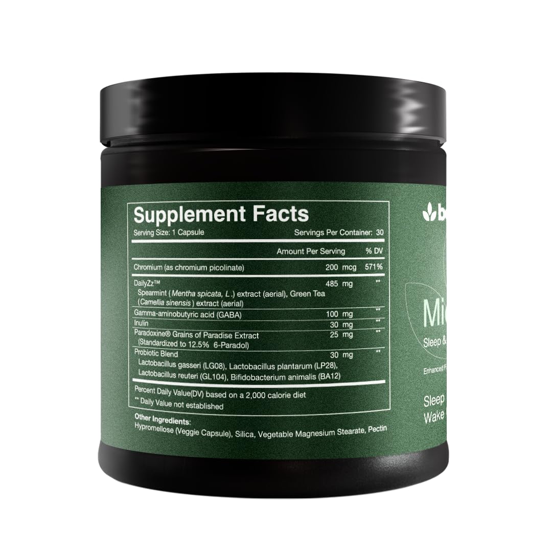 Body Leaf MidnightSlim bottle with label details