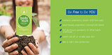 Body Mint Body Odour Pills displayed with fresh herbs