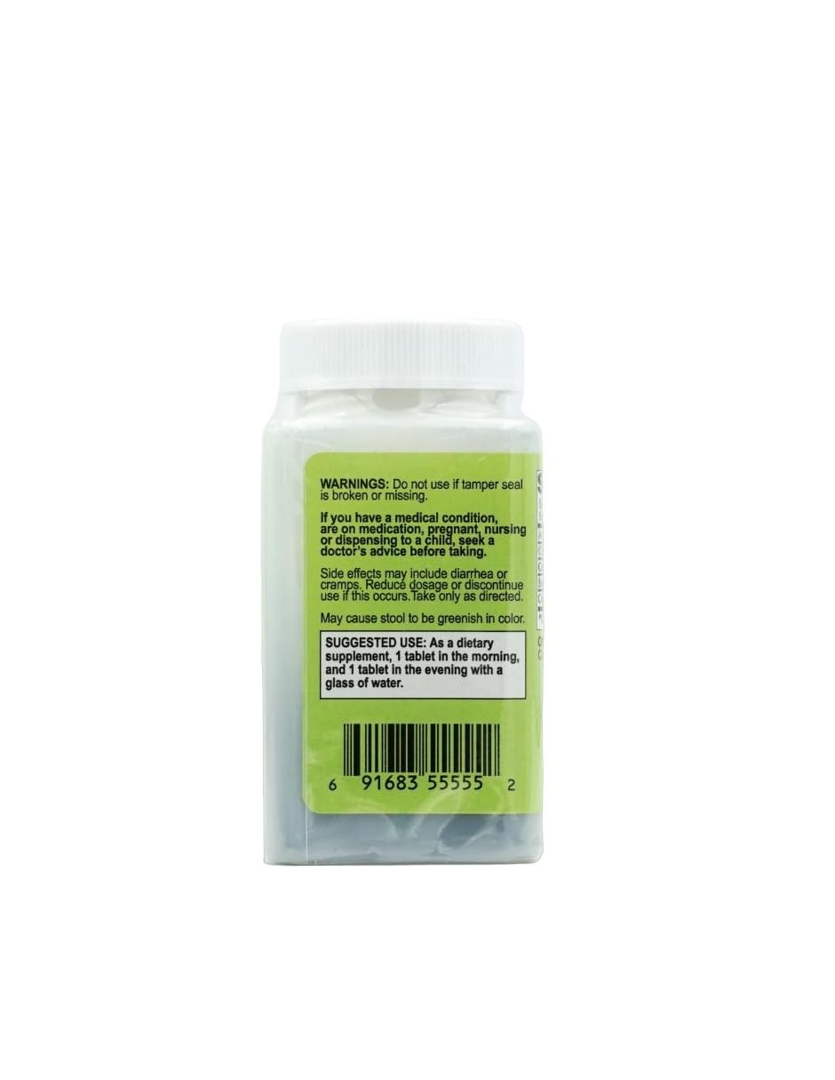 Body Mint Body Odour Pills on a wooden table
