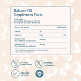 BodyBio Balance Oil Flax Seed Oil 230g capsule close-up
