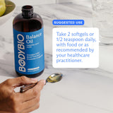 BodyBio Balance Oil Omega 3-6-9 Supplement packaging