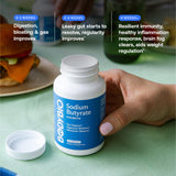 BodyBio Butyrate Prebiotic Capsules close-up