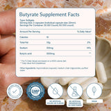 BodyBio Butyrate Prebiotic Capsules packaging
