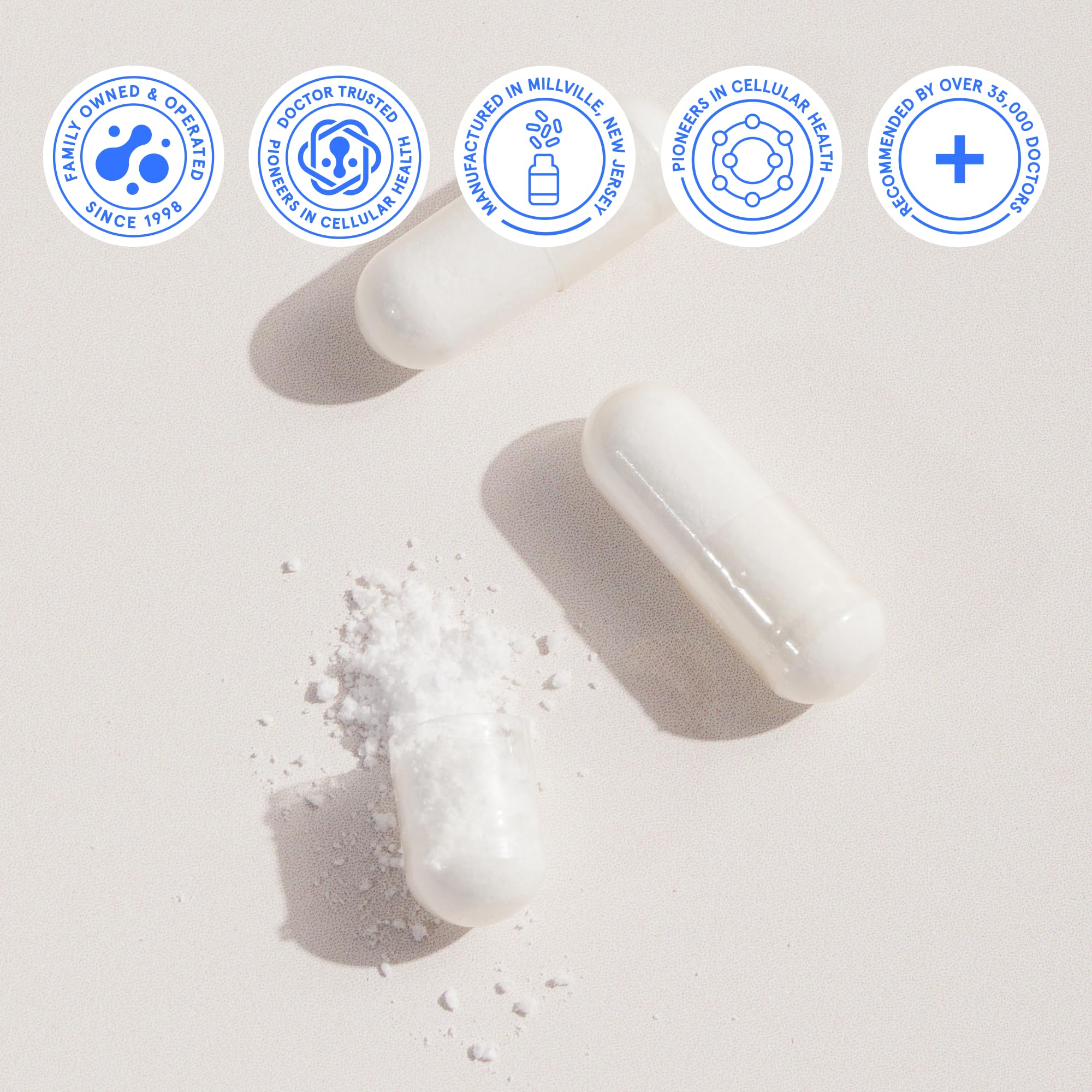 BodyBio Vitamin C Liposomal Capsules showing ingredients list