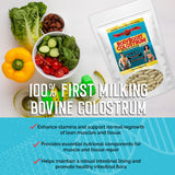 BodyBoost Colostrum Powder 172g mixed with water