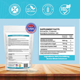 BodyBoost Colostrum Powder 172g packaging side view