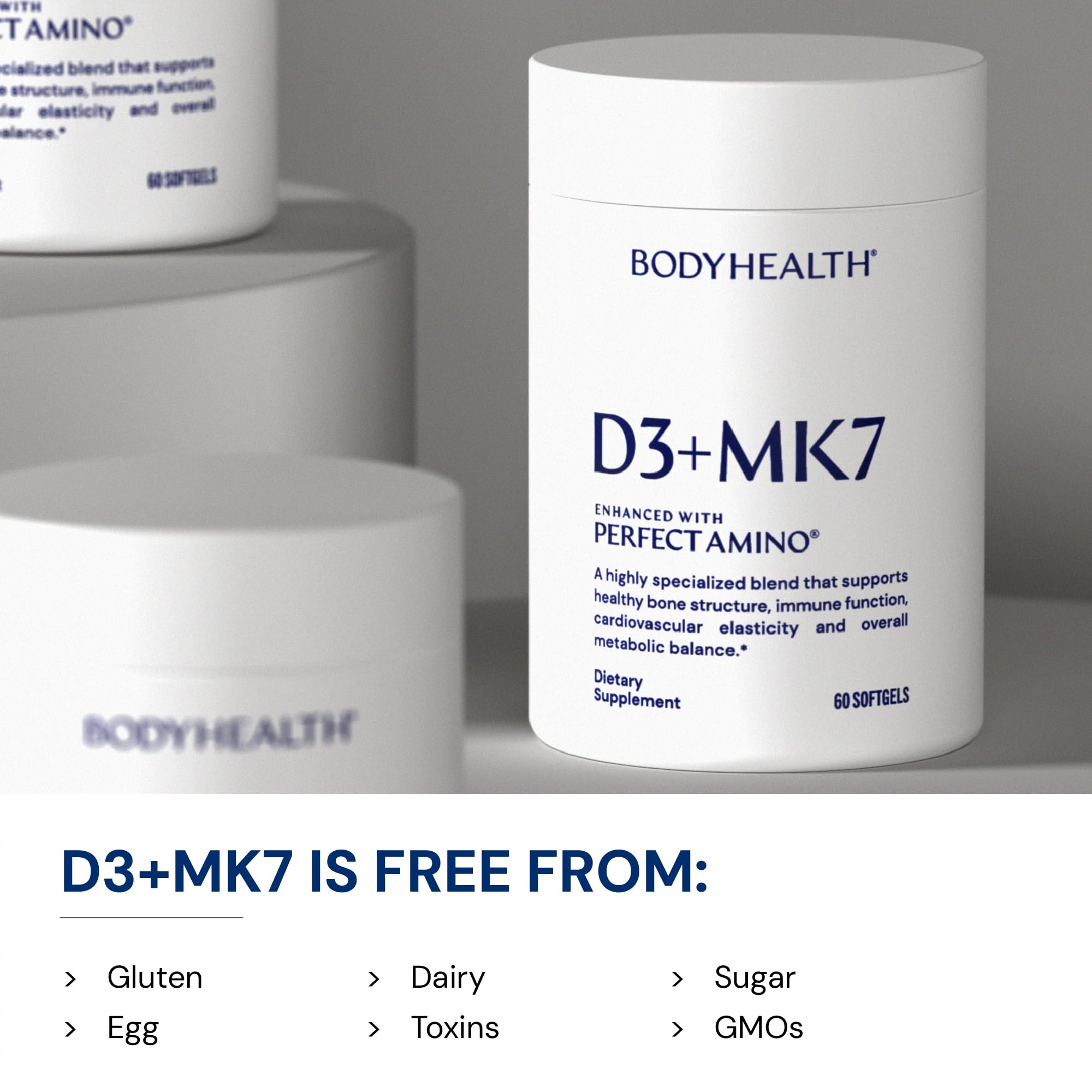 BodyHealth Blended Vitamin & Mineral Supplement ingredients list