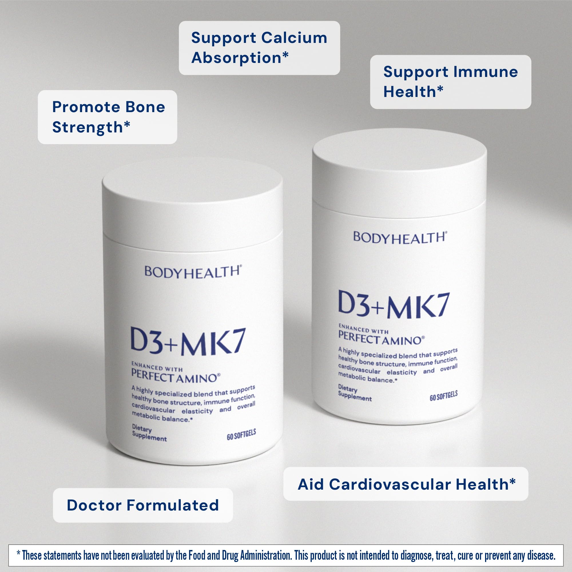 BodyHealth Blended Vitamin & Mineral Supplement softgel close-up